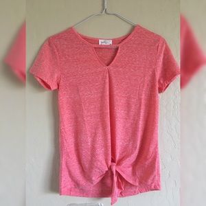 Pink Knot Shirt Glitz